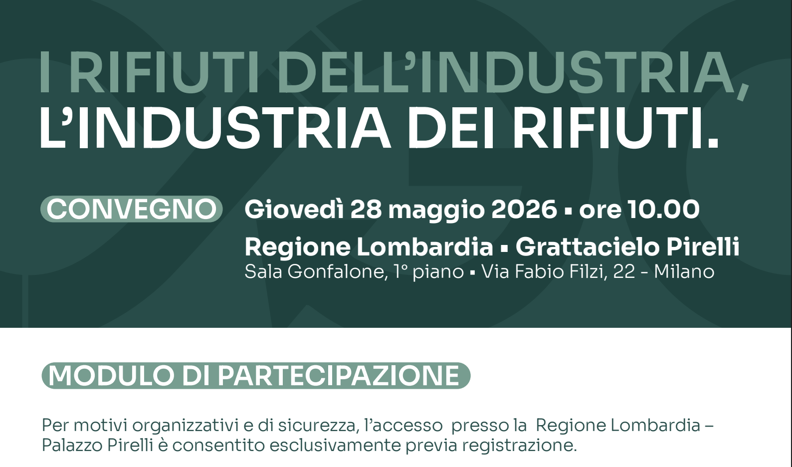 Modulo di adesione